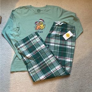 Womens life is good pajama set